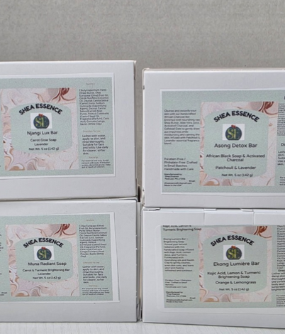 4-Piece Brightening & Detox Soap Bundle