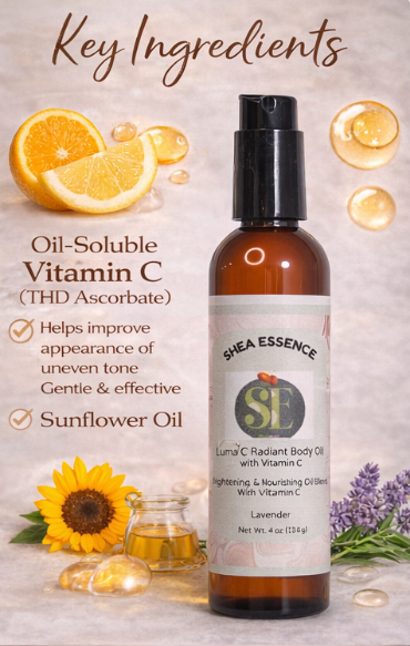 Luma C Radiant Body Oil with 10% Vitamin C