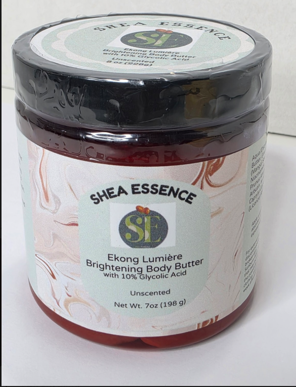 Ekong Lumière Brightening Body Butter with 10% Glycolic Acid Unscented
