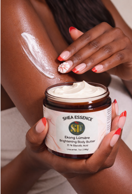 Ekong Lumière Brightening Body Butter with 10% Glycolic Acid Unscented