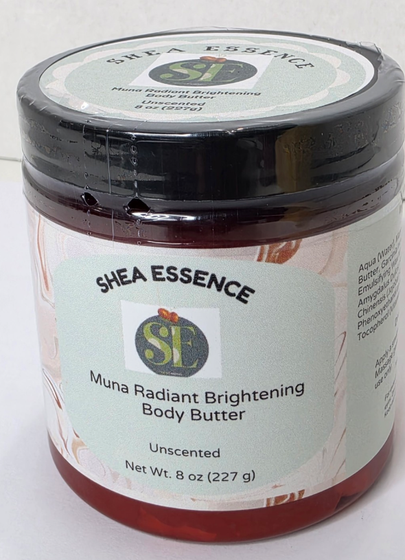 Muna Radiant Brightening Body Butter (Unscented) 8oz